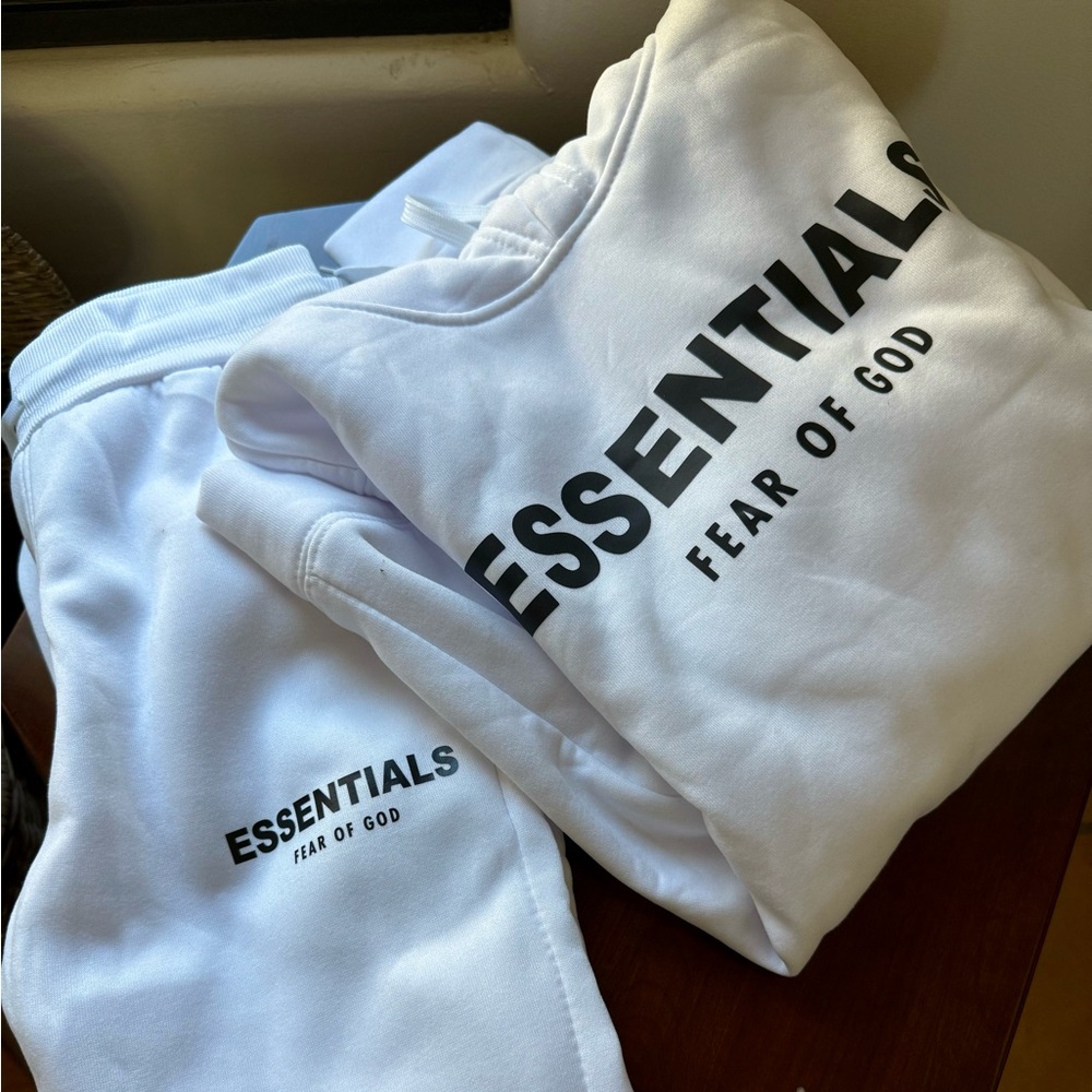 Brand new Essentials Fear of God Track Suit. Boys size small.